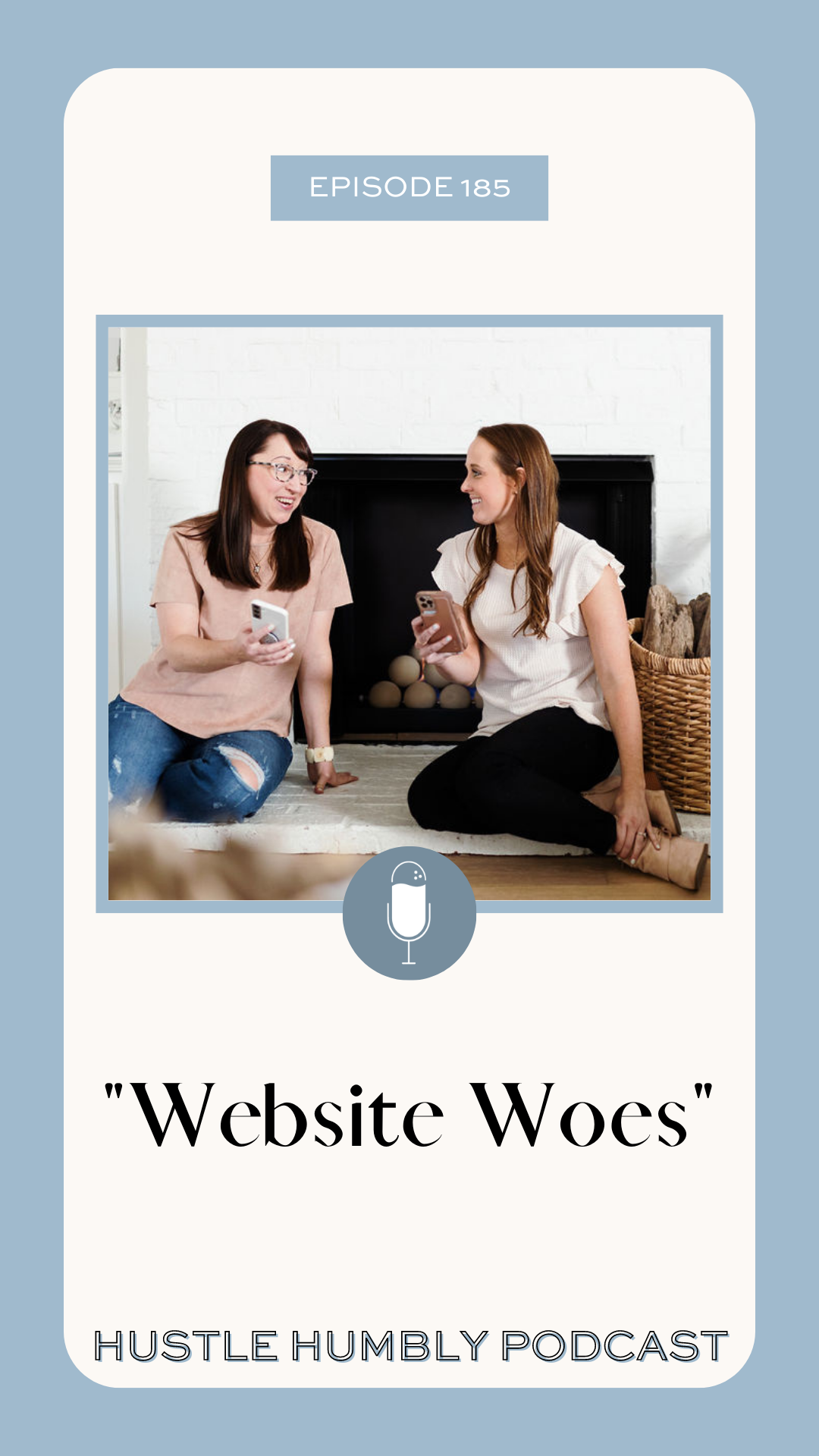 Two women discussing real estate websites