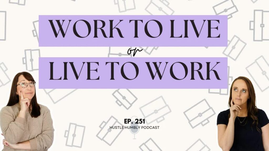 work to live